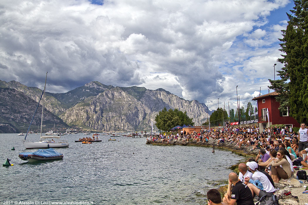 Red Bull cliff diving Malcesine