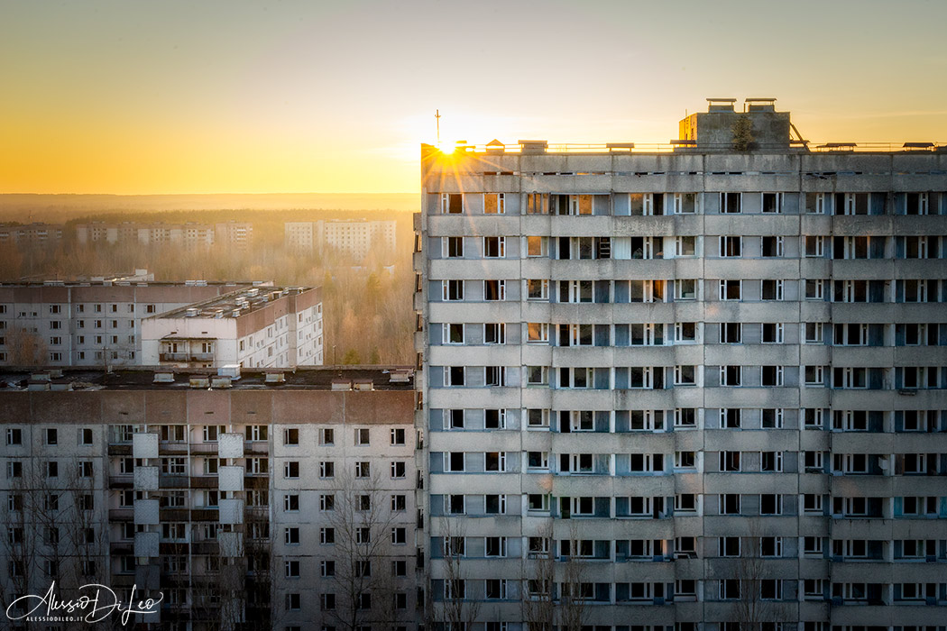 Tramonto pripyat